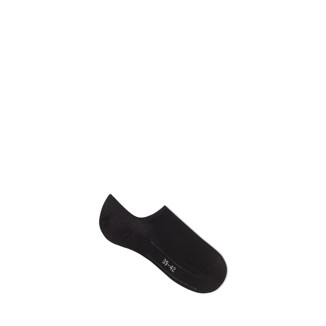 Calzini Footies con silicone neri - confezione da 2