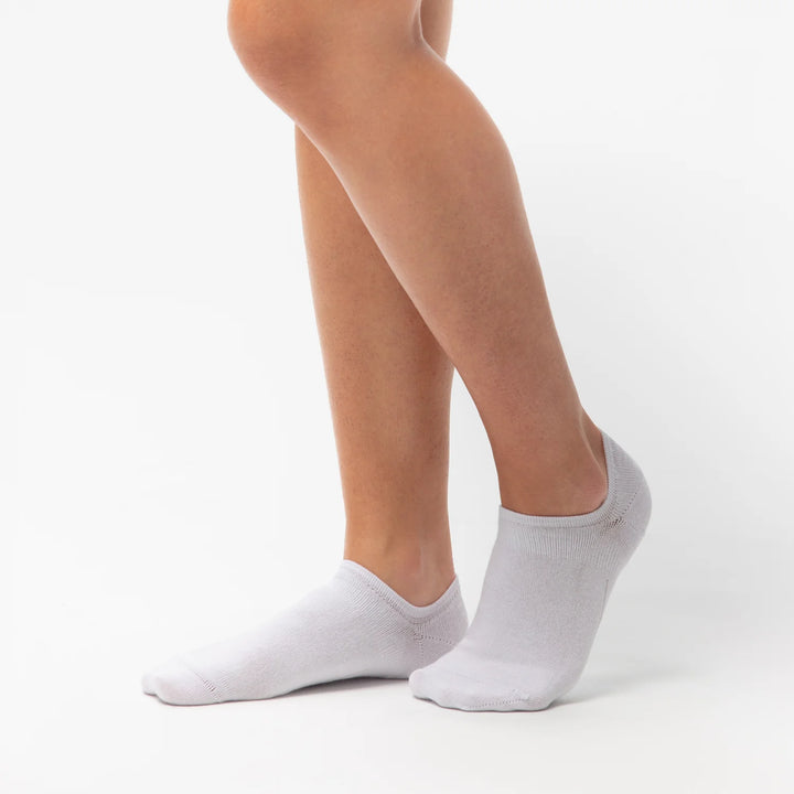 Calzini Footies con silicone neri - confezione da 2