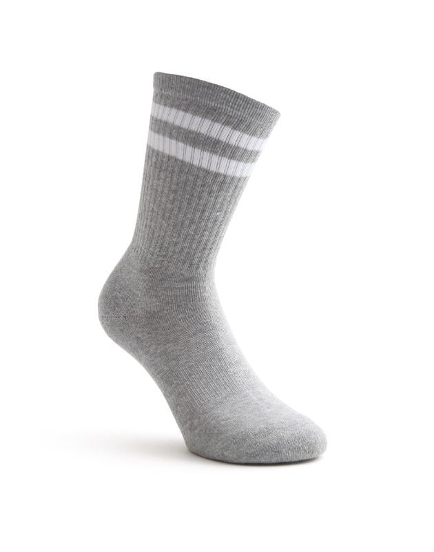 Kinder Sportsocken Basic  mit Streifen Einzelpaar klassische Tennissocken