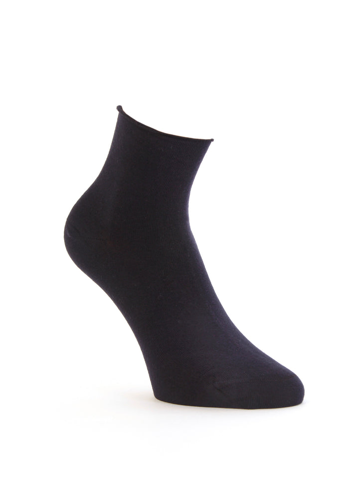 Premium Komfortsocken dunkelblau ohne Gummi druckfrei für empfindliche Beine – UMOR SOX