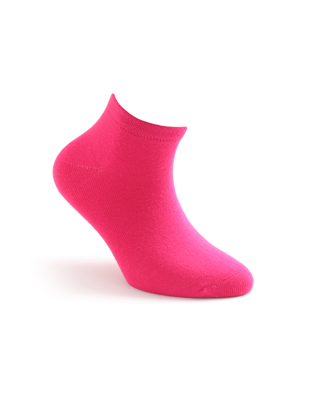 Kinder Sneaker Socken Neon Pink – bequem und leuchtend