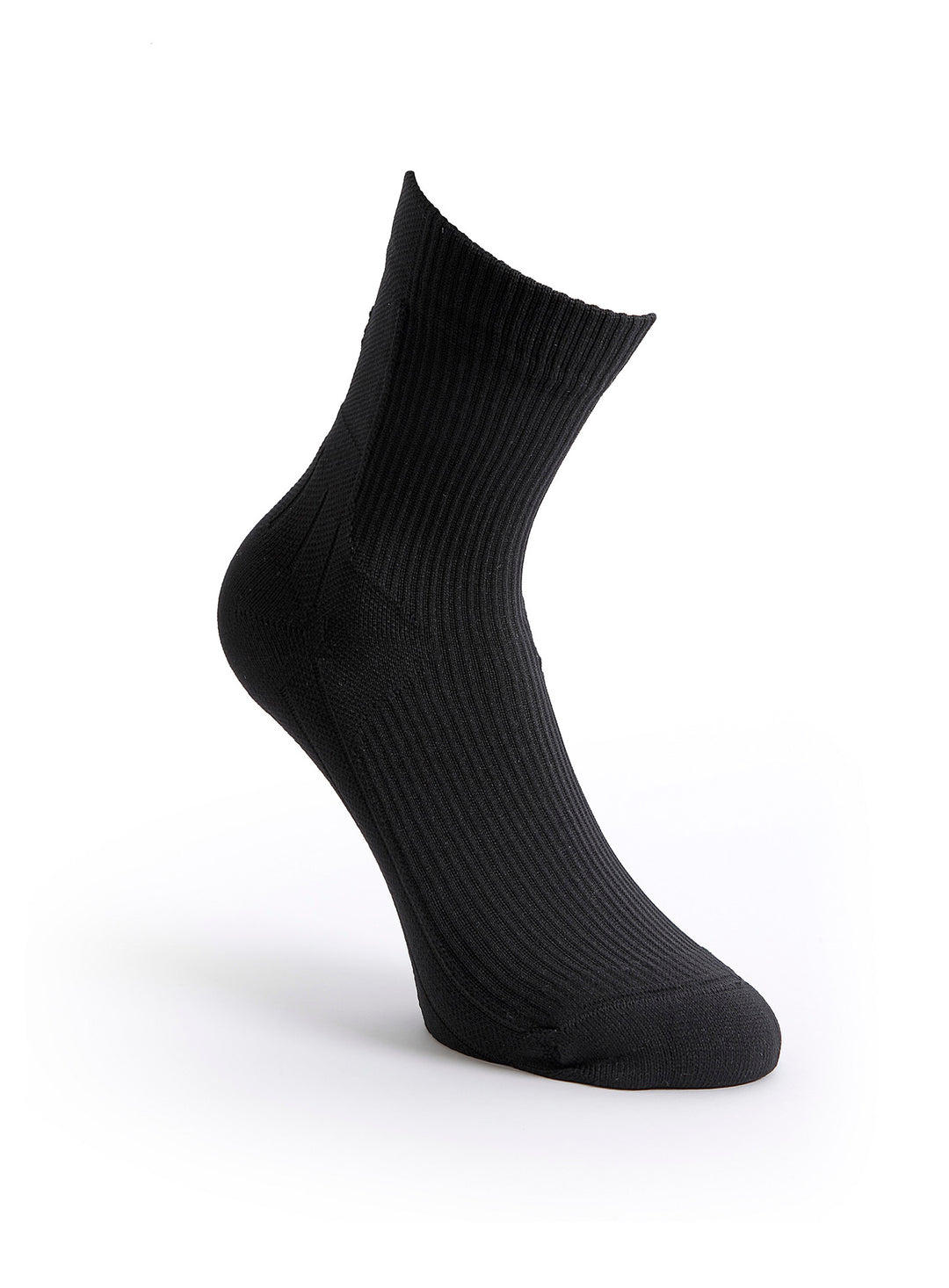 mid-cut-kompressions-sportsocken-tech-running-schwarz-umor-sox
